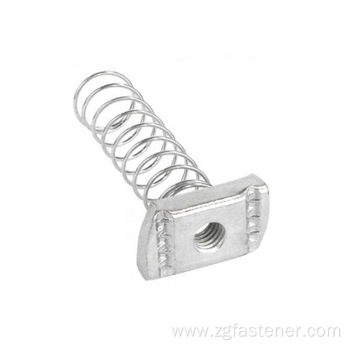 stainless steel spring nuts T-slot Nuts